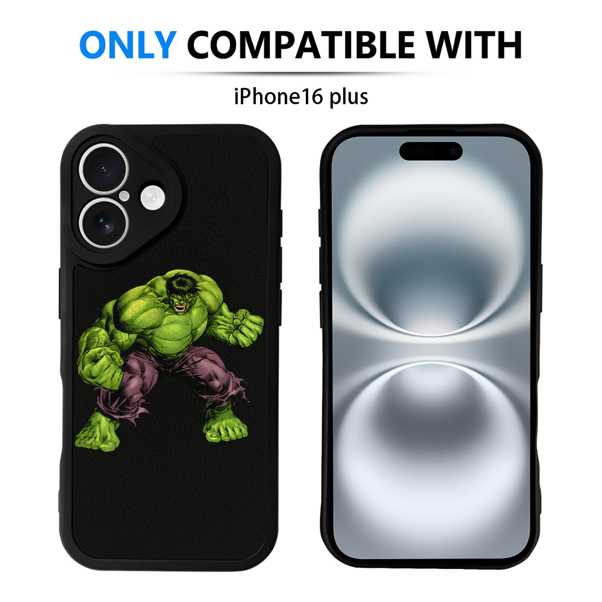 （画像用） アベンジャーズ The Avengers 【iPhone 16シリーズ対応】シリコンスマホケース（レザー調） 材質：シリコン